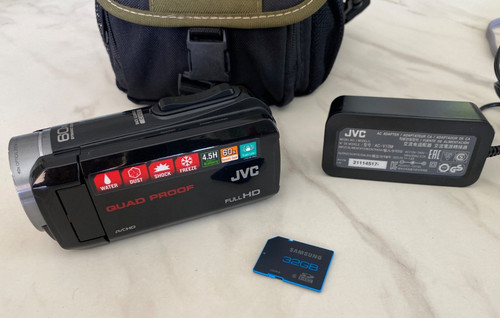 Camcorder jvc r15be en - camcorder,
