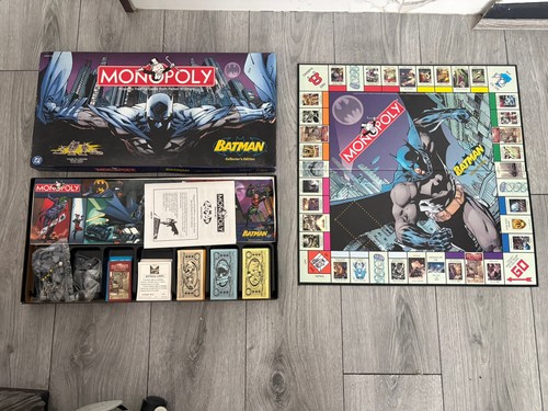 Monopoly batman collectors - batman,