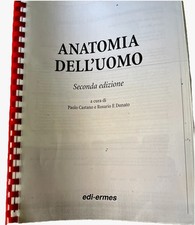 Copia Libro Anatomia dell’Uomo edi-Ermes 2008 2 Ediz. P. Castano/R.F. Donato