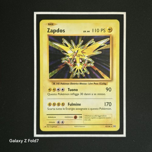 Zapdos holo 108 xy - zapdos,