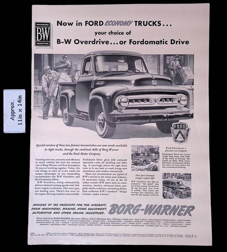 1953 borg warner - 1953, ford