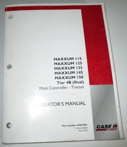 Case maxxum 115 - ih, 125