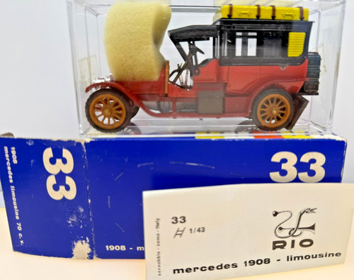 Rio 43 1908 mercedes - n°33, 1:43