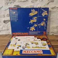 BOITE MECCANO N°5 BLEUE