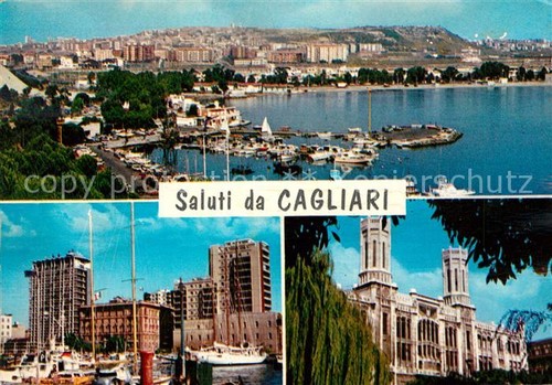 Cagliari panorama porto - cagliari,