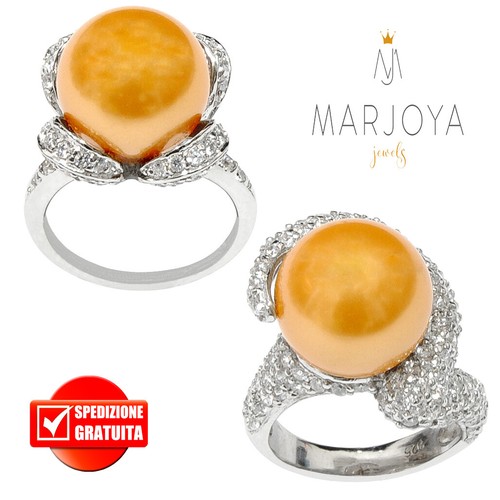 Anello fiocco spirale con - o,
