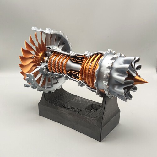Motore turbofan aereo - aereo, modello