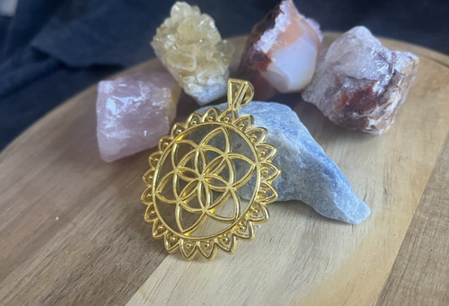 Collana magica talismano oro