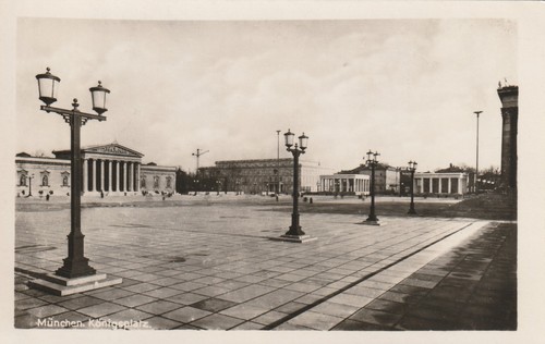 Cartolina monaco königsplatz - cartolina,
