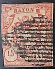 94990f - SVIZZERA - FRANCOBOLLO - Zumstein #19 - USATO