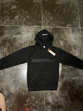 Felpa nera essentials fear of