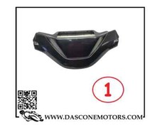 CARENA MANUBRIO BOOSTER VERSIONE FRENO ANTERIORE A TAMBURO 1988 2003 NERO GREZZO