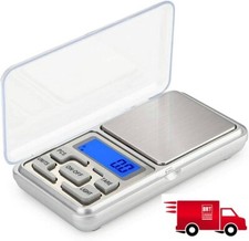 Bilancino Mini Bilancia di Precisione Digitale 0,01 - 200 Grammi Lcd Tara Oro