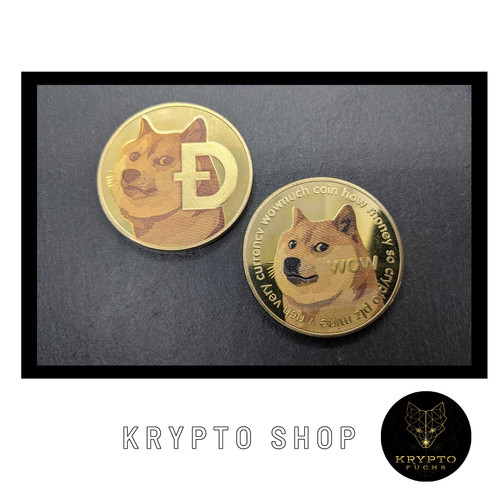 Dogecoin doge oro krypto - doge,