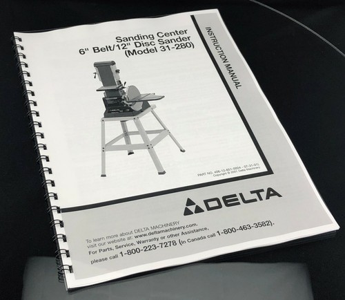 Delta 280 instruction - 31-280,