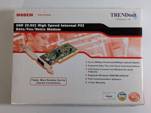 Nuovo modem dati - dati/fax/voce, pci