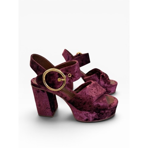 Sandali con plateau - see, by