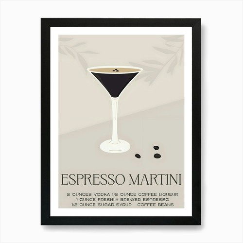 Espresso martini stampa - espresso,