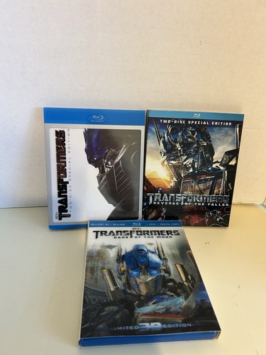 Transformers trilogy blu ray - transformers,