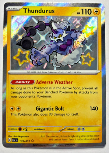 Pokemon thundurus paf - thundurus,