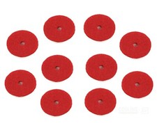 10 SPILLI BOBINA MACCHINA DA CUCIRE FELTS ROSSI ADATTI SINGER/BROTHER/TOYOTA/JANOME/BERNINA