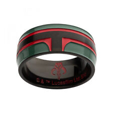 Anello Elmetto Star Wars Boba Fett Verde
