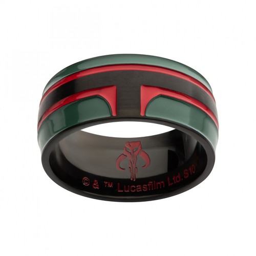 Anello elmetto star wars boba - star,