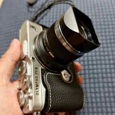 Design adatto per Olympus M.Zuiko Digital 45 mm F1.8 metallo baionetta paraluce quadrato