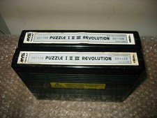 (NOT WORKING) SET OF 2 PUZZLE DE PON REVOLUTION R NEO GEO MVS CART ORIGINAL SNK!