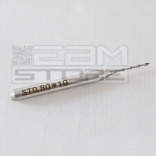 Punta HSS 0,8 mm PCB basetta millefori, presensibilizzata - ART. AO02