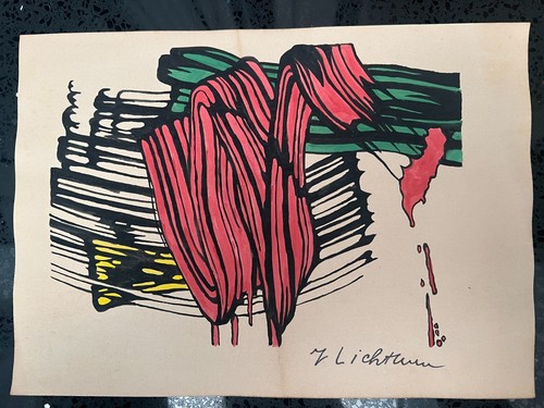 Roy lichtenstein fatto - roy, (fatto