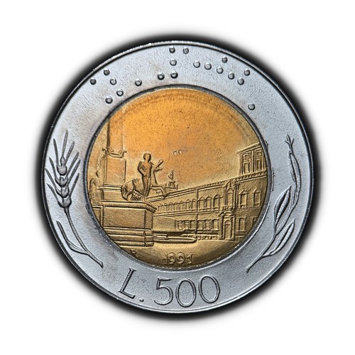 Italia 1991 500 - 500, lire