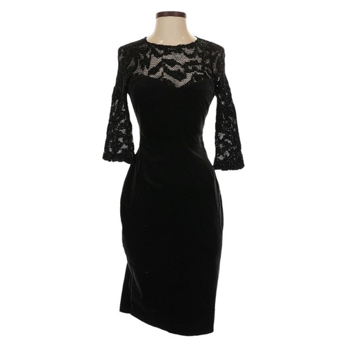 Abito agence nero velluto - l'agence,