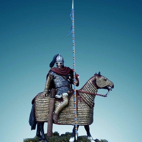 Roman late empire soldier - empire, in