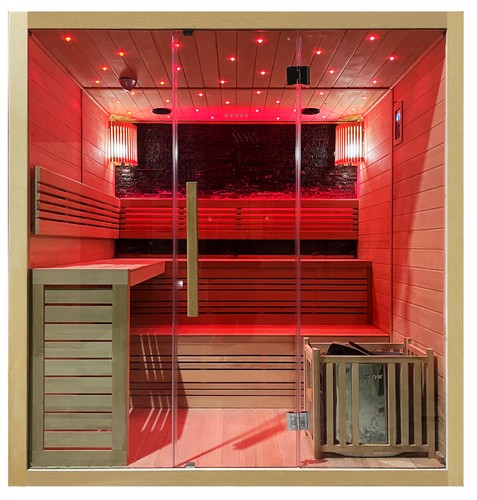 Sauna finlandese 200x180 - 200x180, cm