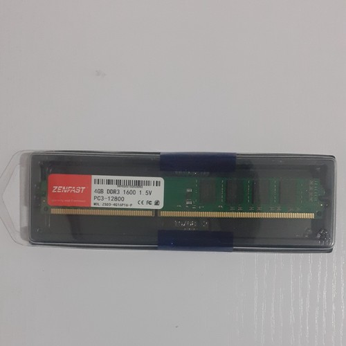 Zenfast ram 4gb - ram, pc3-12800