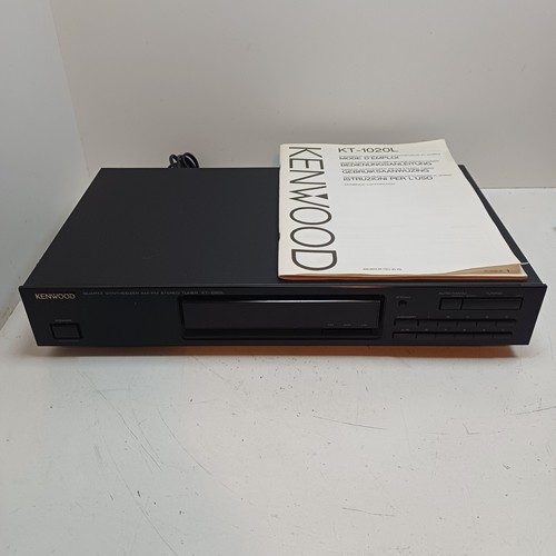 Kenwood 1020l stereo tuner - kenwood, kt-1020l