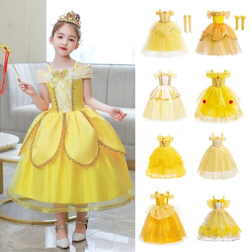 Costume vestito bambina belle - vestito,