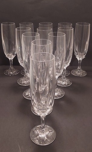 Flute bicchieri cristallo - 12,