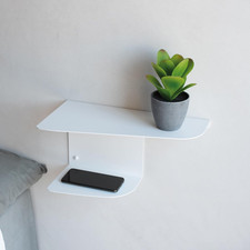 Set 2 Comodino Bianco 40 X 20