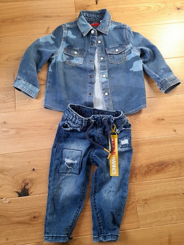 Completo jeans marines - completo,