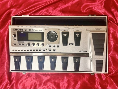 Pedale multieffetto boss 10 - multieffetto, gt-10