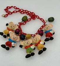 Collana stile vintage topi