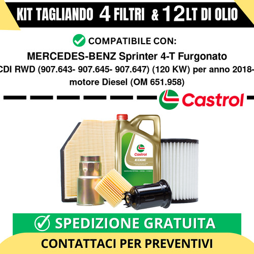 Tagliando per mercedes benz - tagliando, mercedes-benz