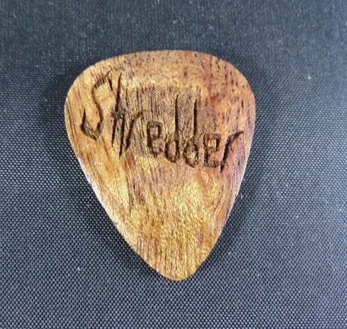 Plettro per chitarra bubinga - per,