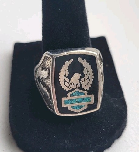 Anello uomo vintage argento