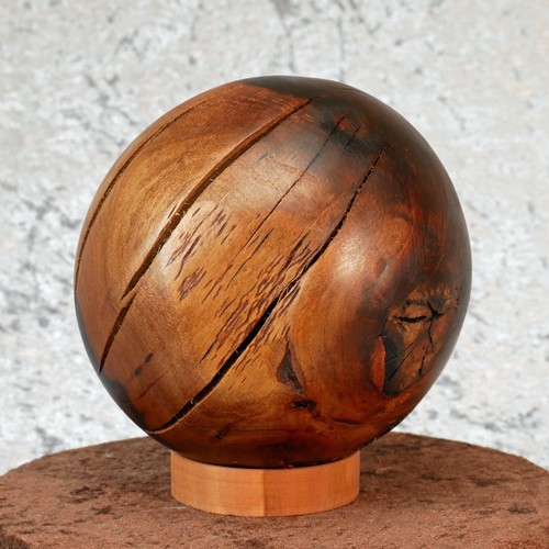 Sfera legno ciliegio - legno, di
