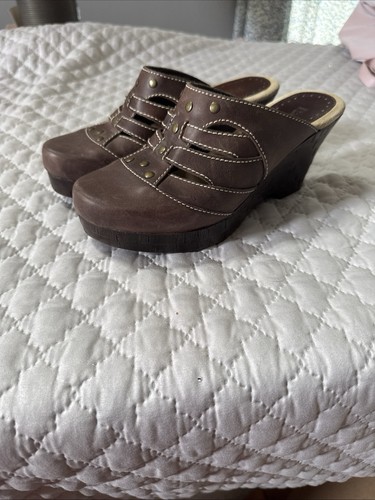 Scarpe muletto zoccoli pelle