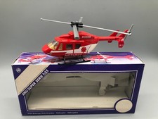 Elicottero 1:55 Siku 2539 elicottero di soccorso BK 117 medico di emergenza con scatola originale