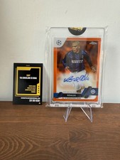 Topps Chrome Uefa Ucc 2022 2023 Ronaldo Orange Refractor Auto /25